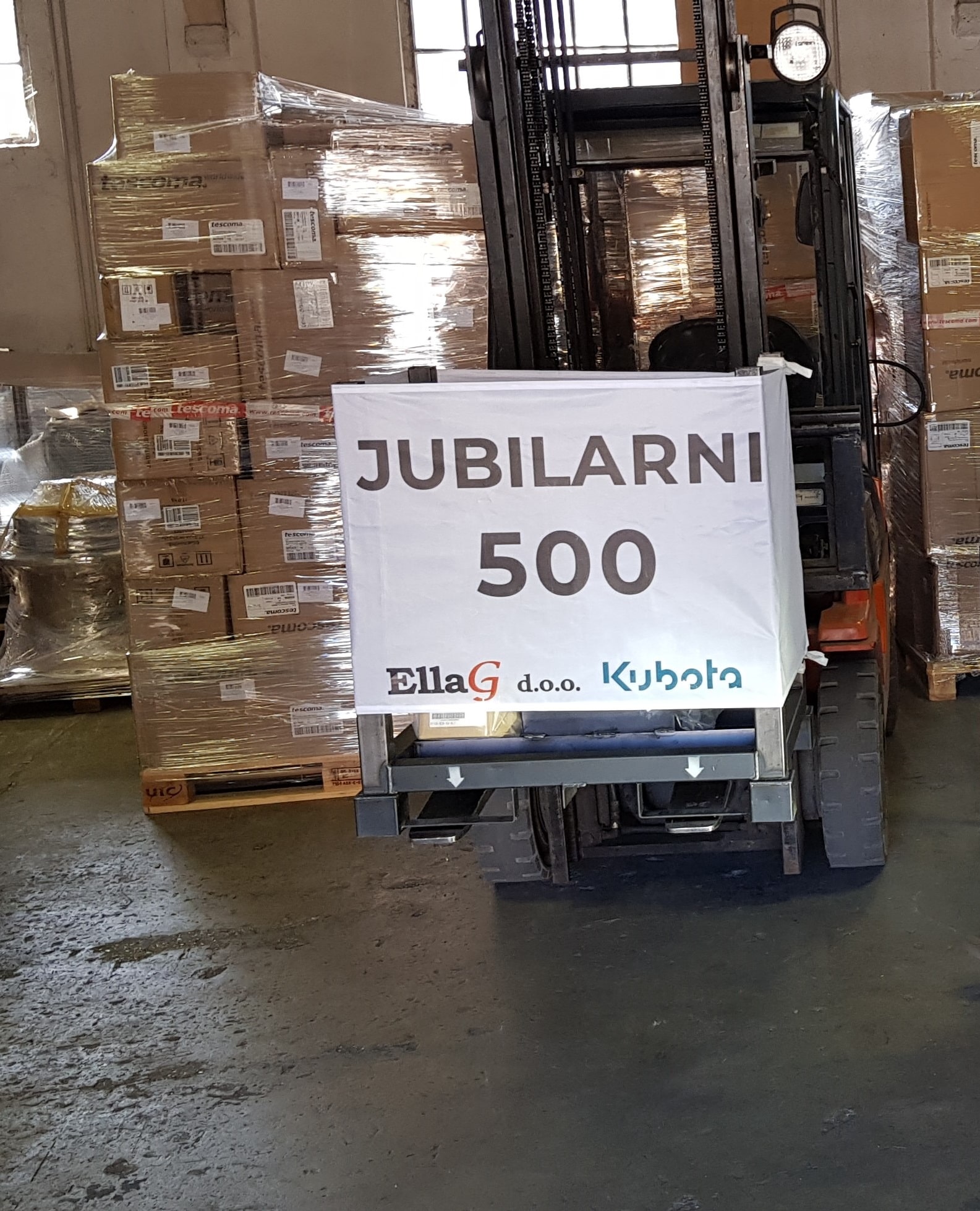 Jubilejni Kubota industrijski motor