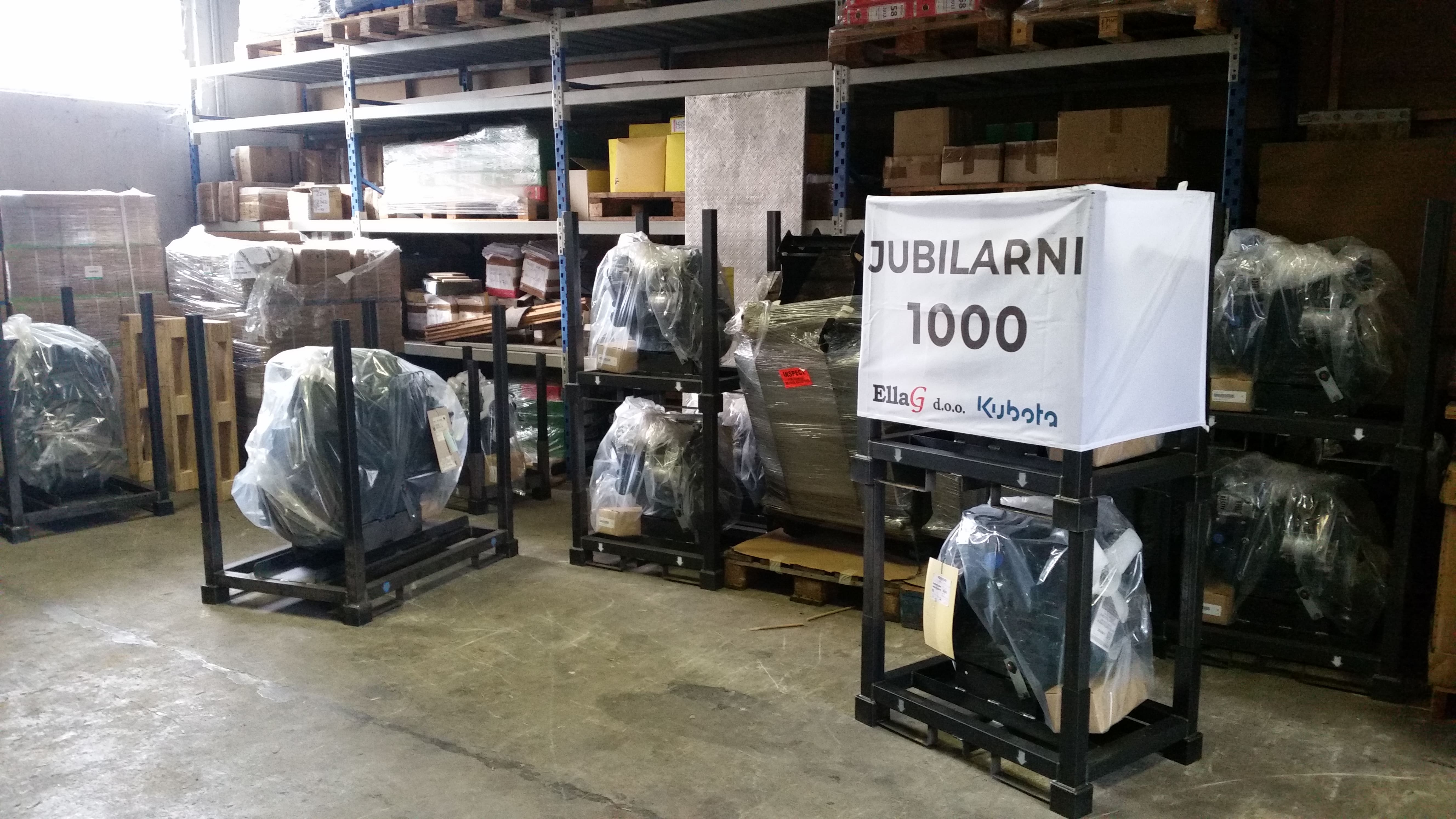 Jubilejni Kubota industrijski motor